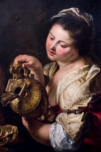 Lot a jeho dcery, asi 1610 (olej na plátně) od Peter Paul Rubens