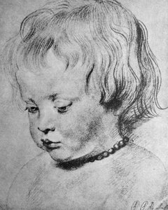 Nicholas Rubens na sobě korálový náhrdelník od Peter Paul Rubens