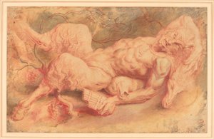 Pan Reclining, možná c. 1610. od Peter Paul Rubens