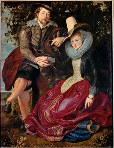 Peter Paul Rubens a Isabelle Brantová, Rubensova první žena (malba na plátně) od Peter Paul Rubens