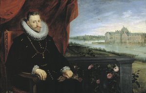 Portrét arcivévody Alberta Rakouského 15591621, guvernér Španělského Nizozemska, c. 1615 od Peter Paul Rubens
