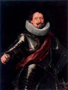 Portrét Dona Diega Messii, Marques de Leganés, 1927 od Peter Paul Rubens