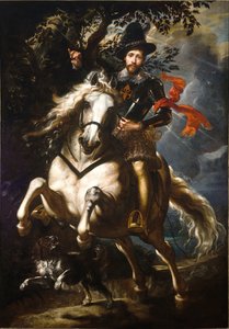 Portrét Giò Carla Doria na koni od Peter Paul Rubens