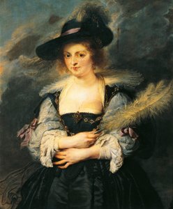 Portrét Helene Fourmentové, Peter Paul Rubens (1577-1640), Detail od Peter Paul Rubens