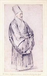 Portrét Nicolase Trigaulta S.J. v čínském kostýmu, od Peter Paul Rubens