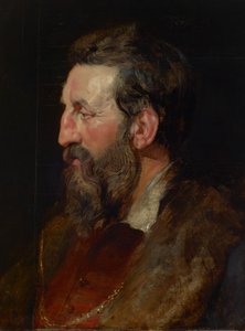 Portrét muže, cca 1615 (olej na panelu) od Peter Paul Rubens