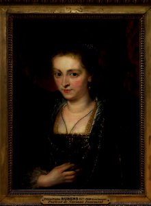 Portrét ženy. Portrét Suzanny Fourmentové od Peter Paul Rubens