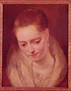 Portrét pravděpodobně Helene Fourment (1614-73)