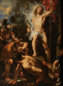 Vzkříšení Krista, c.1611-12 (olej na panelu) od Peter Paul Rubens