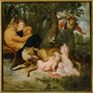 Romulus a Remus (malba na plátně) od Peter Paul Rubens