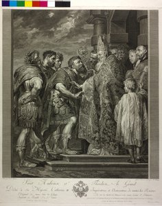 Svatý Ambrož Milánský od Peter Paul Rubens