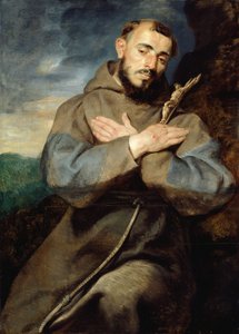 Svatý František, c. 1615. od Peter Paul Rubens