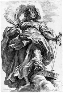 Svatá Kateřina Alexandrijská od Peter Paul Rubens