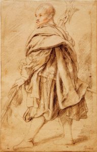 Studie o halapartně od Peter Paul Rubens