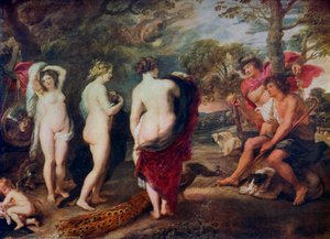 Soud v Paříži, c1635-1638, 1912. od Peter Paul Rubens