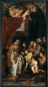Poslední přijímání Františka z Assisi od Peter Paul Rubens