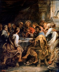 Poslední večeře, c1630-1631. od Peter Paul Rubens