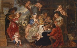 Zahrada lásky od Peter Paul, Rubens