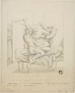 Muž mučený sny od Peter Paul Rubens