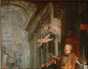Zázrak svatého Ignáce Loyoly od Peter Paul Rubens