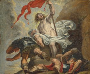 Vzkříšení Krista po roce 1620 od Peter Paul Rubens