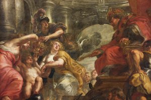 Rubensův strop, Banketní dům, Whitehall, kolem 1629-34 (olej na plátně) od Peter Paul Rubens