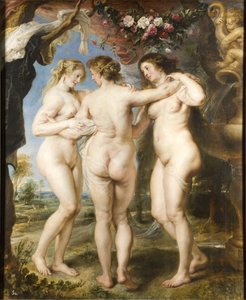 Tři Grácie od Peter Paul Rubens