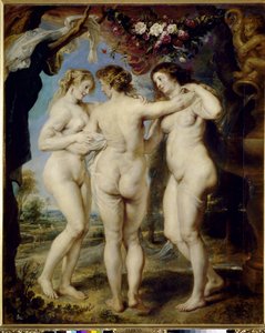 Tři Grácie - olej na plátně od Peter Paul Rubens