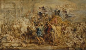 Triumf Jindřicha IV., ca. 1630. od Peter Paul Rubens