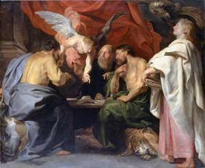 Čtyři evangelisté od Peter Paul Rubens