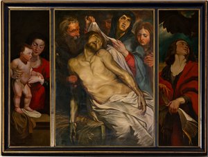 Nářek nad mrtvým Kristem od Peter Paul Rubens