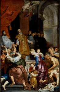 Zázraky svatého Ignáce z Loyoly. Obraz Pierre Paul (Pierre-Paul) Rubens (nebo Peter Paul nebo Petrus Paulus) (1577-1640) od Peter Paul Rubens