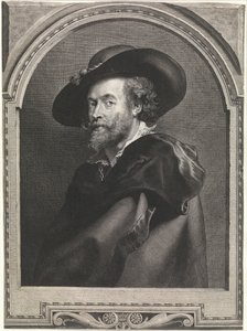 Malíř Peter Paul Rubens (rytina) od Peter Paul Rubens