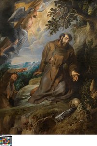Stigmatizace svatého Františka z Assisi od Peter Paul Rubens