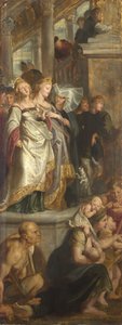 Tři svědkyně. Skica pro hlavní oltář, St Bavo, Gent, 1612 od Peter Paul Rubens