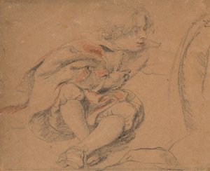 Sedící mladý muž od Peter Paul Rubens