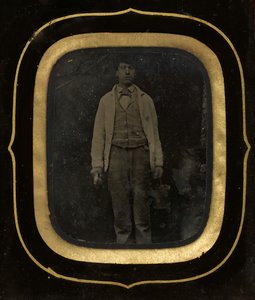 Muž s kbelíkem a štětcem, pozdní 1850-60s. od Peter Ralston