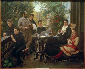 Hirschsprung, Heinrich; Dánský výrobce tabáku, patron a sběratel umění (zakladatel Hirschsprung Collection v Kodani); Kodaň 7 od Peder Severin Krøyer