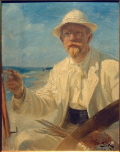 Autoportrét umělce od Peder Severin Krøyer