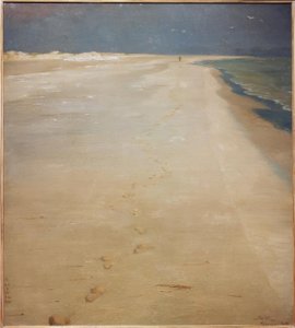 Jižní pláž Skagen od Peder Severin Krøyer