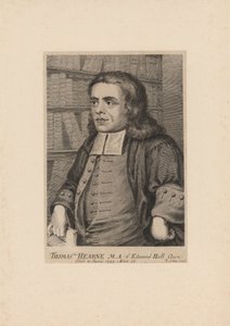 Thomas Hearne, ryl George Vertue (1683-1756), kolem 1735