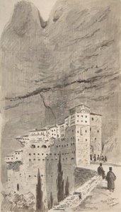 Klášter Mega Spileon, Řecko, 1896. od Peter Toft