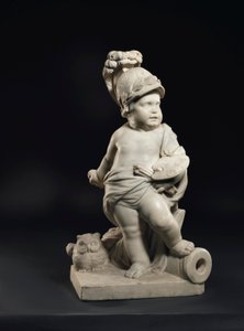 Putto představující učení a umění od Peter Van Den Branden