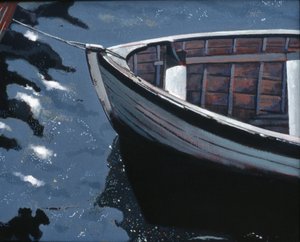 Přístaviště: Stockholm, 2004 (olej na plátně)
