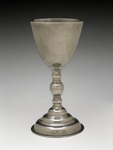 Kostelní pohár, c. 1770-1797 (cín) od Peter Young