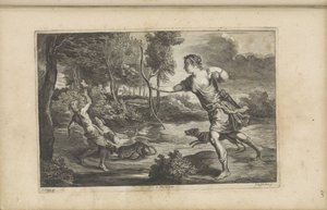 Diana v Actaeonu od Peter van Liesebetten