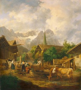 Ráno v Partenkirchenu, 1819