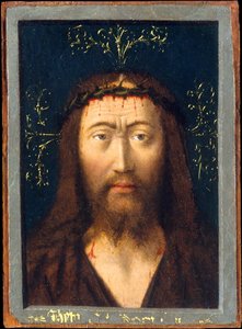 Hlava Krista, ca. 1445. od Petrus Christus
