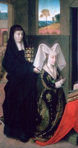 Isabela Portugalská se svatou Alžbětou, 1457-1460