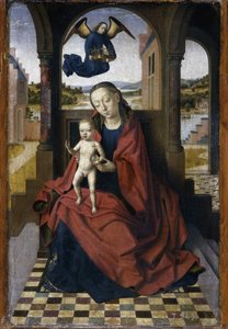 Madona s dítětem, 60. léta 14. století od Petrus Christus